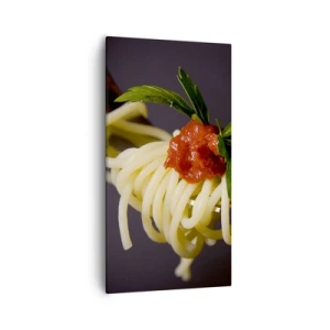 Impression sur toile - Image sur toile - Une bouchée savoureuse - 55x100 cm