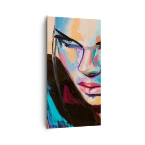 Impression sur toile - Image sur toile - Le coeur sauvageon - 65x120 cm