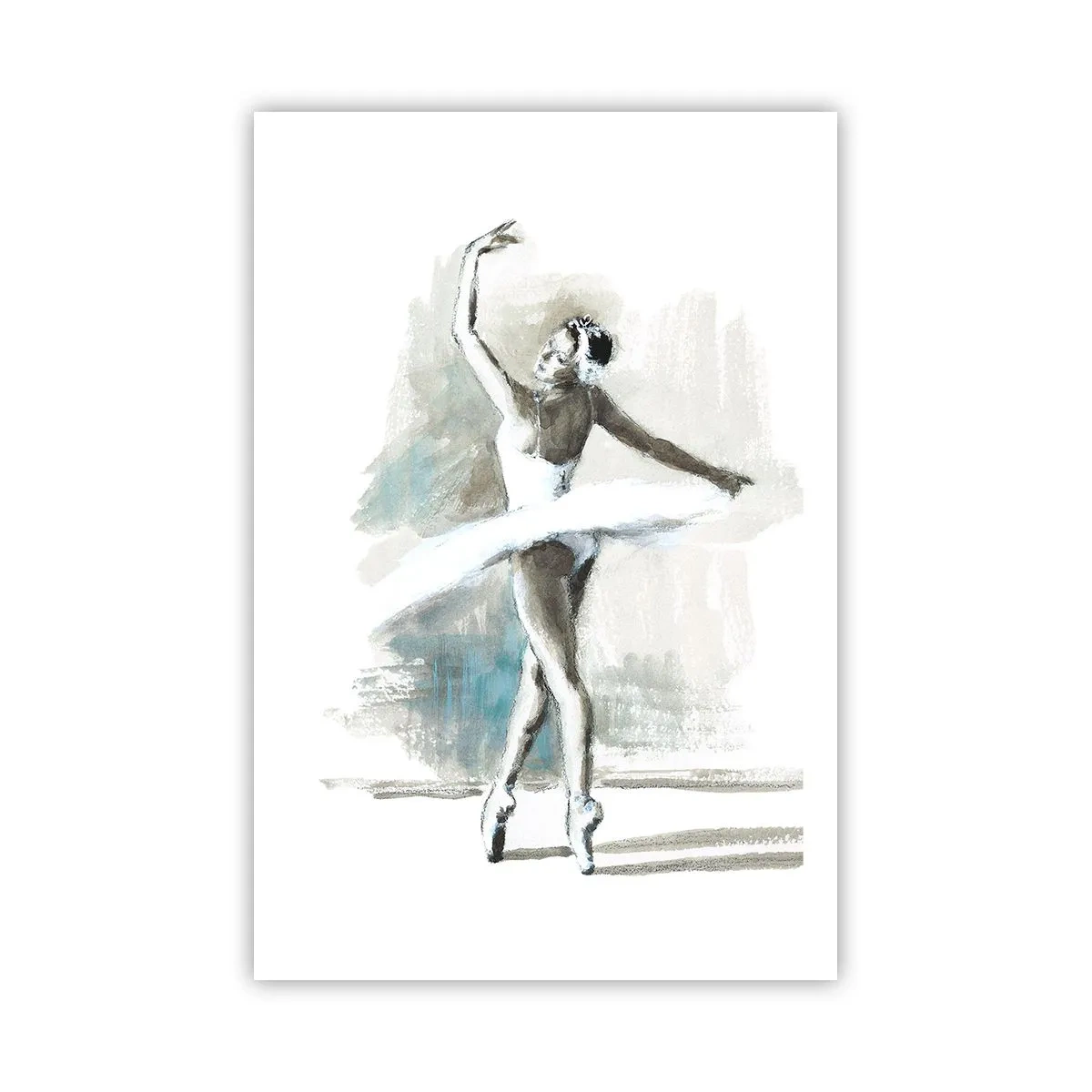 Affiche - Poster - Enchantement du cygne - 61x91 cm