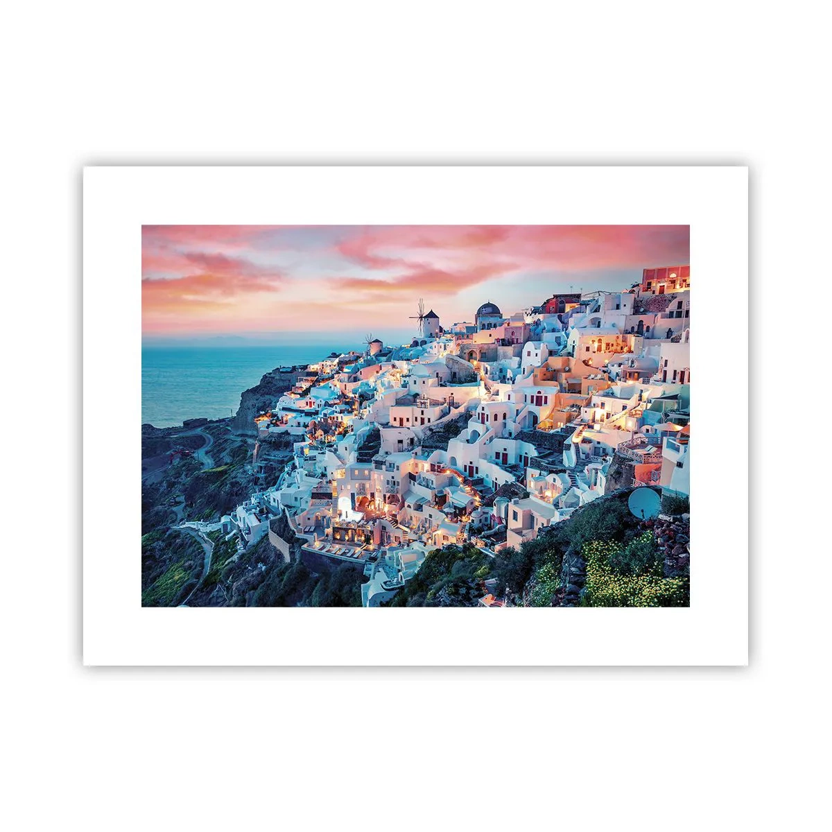 Affiche - Poster - Vos grandes vacances en Grèce - 40x30 cm