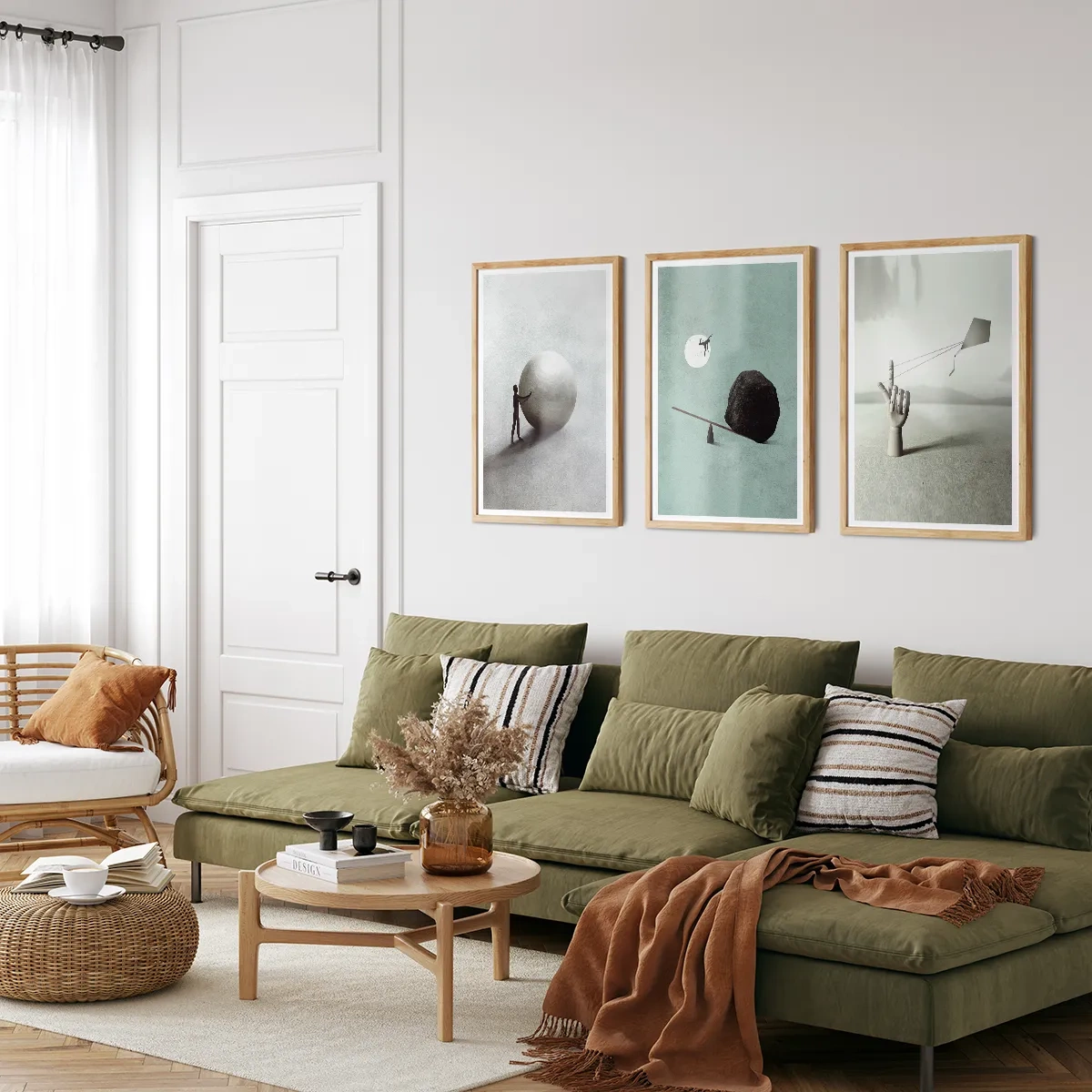 Hang in there - Inspiration pour le salon