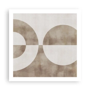 Affiche - Poster - Similitudes et différences - 60x60 cm