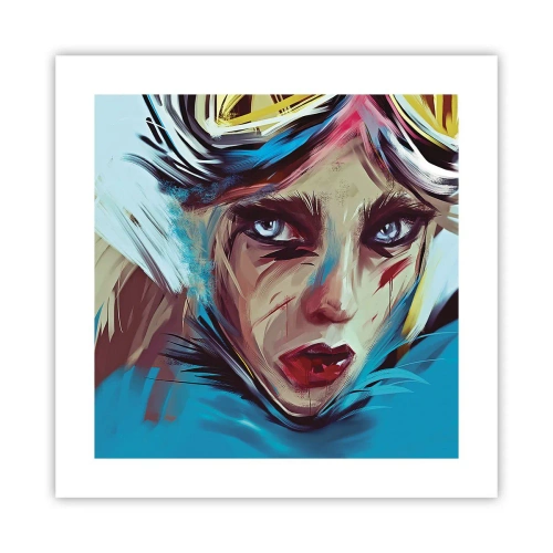 Affiche - Poster - Guerrière errante - 40x40 cm