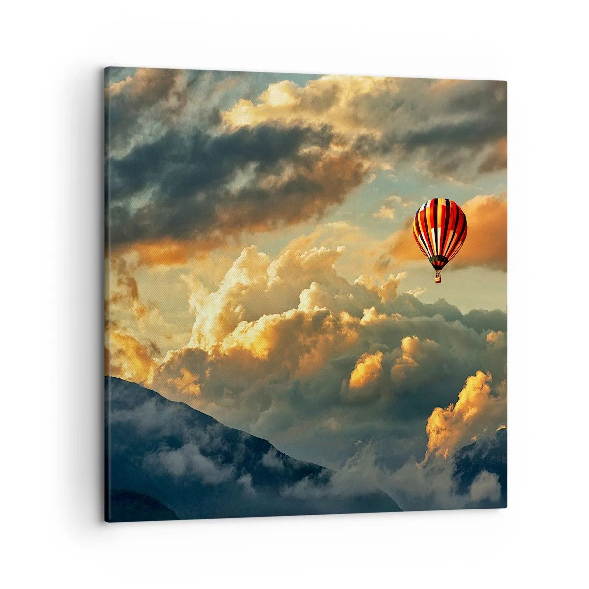 Impression sur toile - Image sur toile - Je vole parce que je veux - 50x50 cm