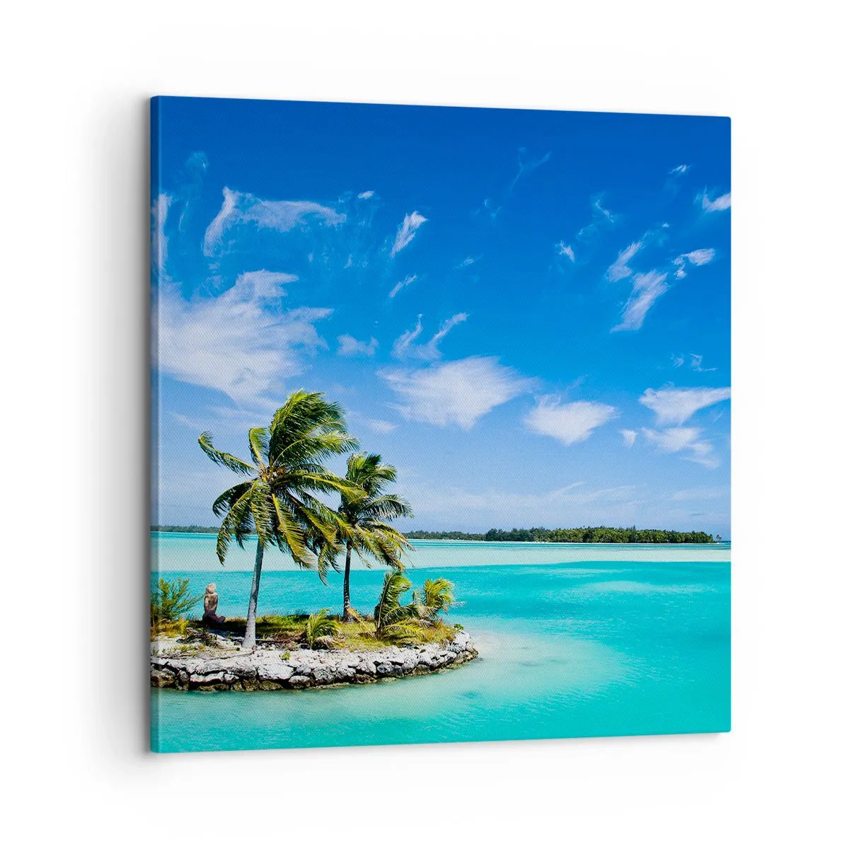 Impression sur toile - Image sur toile - Paradis sur Terre - 60x60 cm