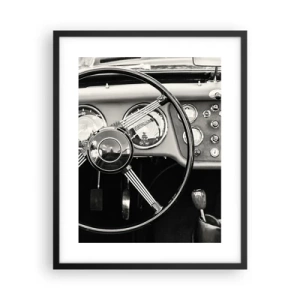 Affiche dans un cadre noir - Poster - Rêve de collectionneur - 40x50 cm