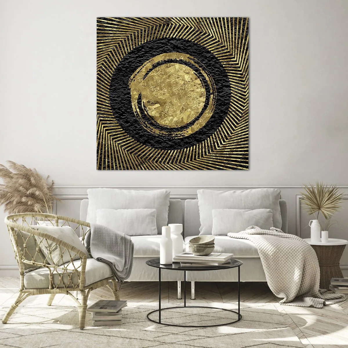 Impression sur verre - Image sur verre - Composition glamour - 50x50 cm