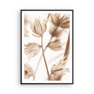 Affiche dans un cadre noir - Poster - Ils appellent à la fin de l'été - 70x100 cm