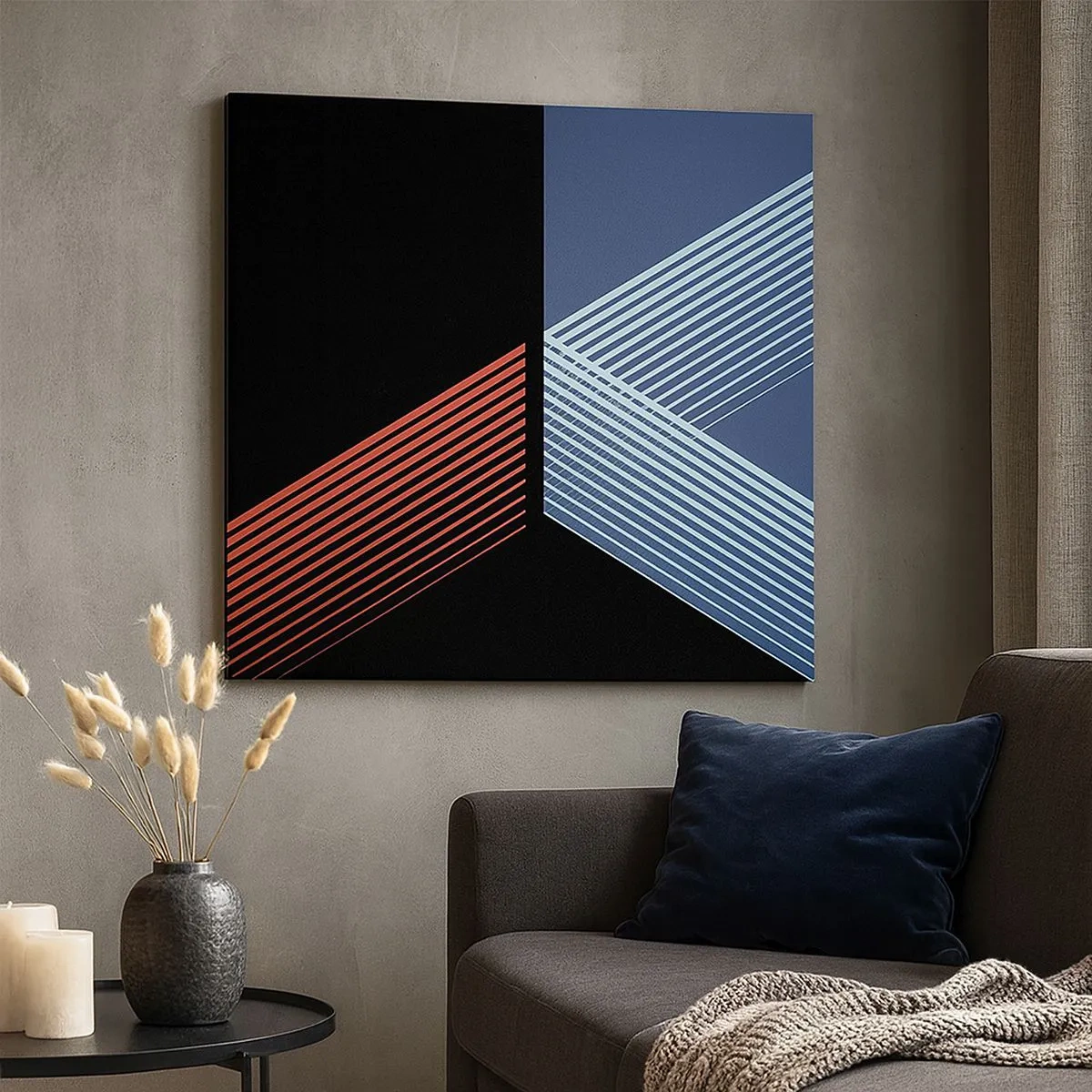 Impression sur toile - Image sur toile - Histoire simple - 30x30 cm