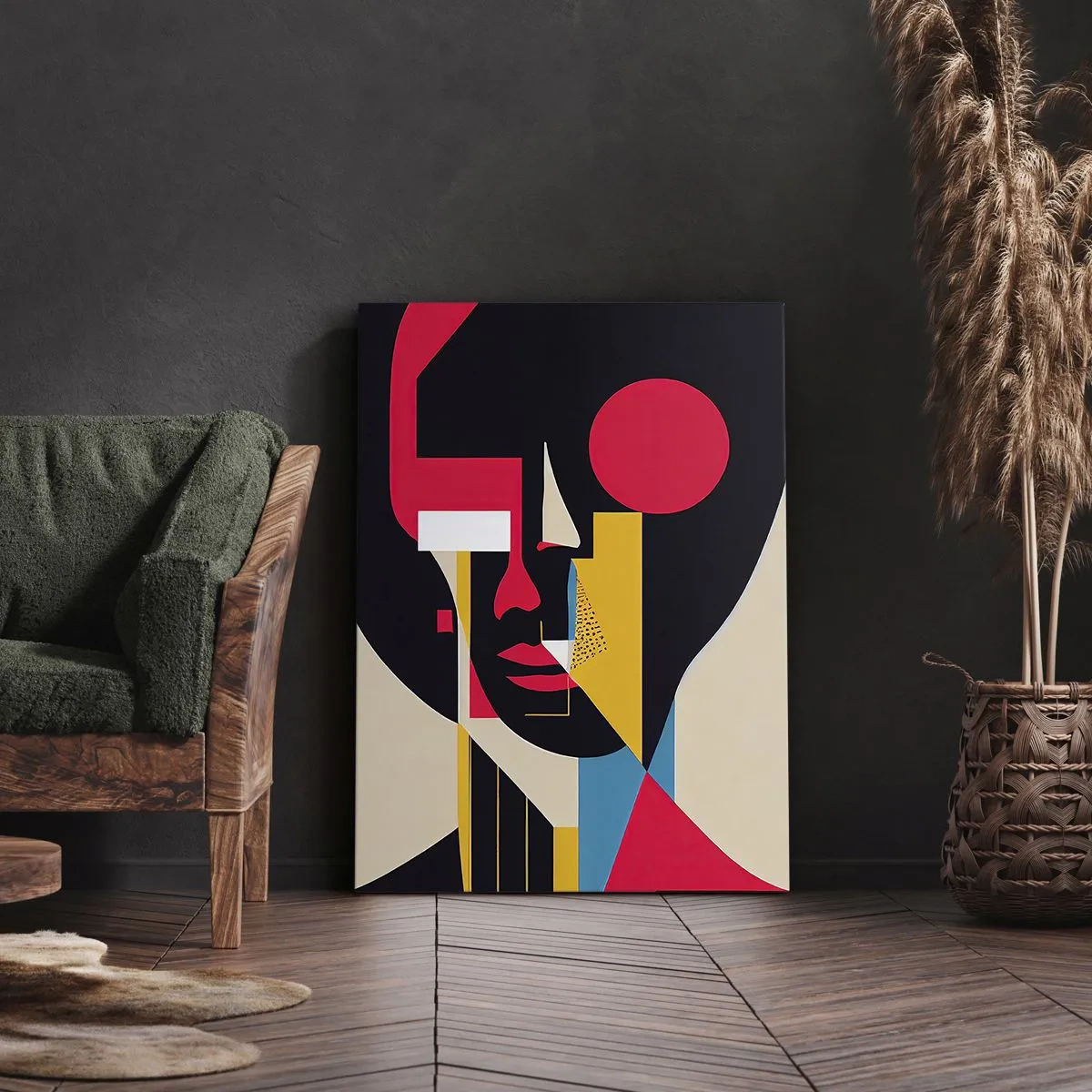 Impression sur toile - Image sur toile - Son monde intérieur - 70x100 cm