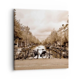 Impression sur toile - Image sur toile - Ambiance hollandaise - 30x30 cm