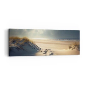 Impression sur toile - Image sur toile - Un paysage apaisant - 90x30 cm