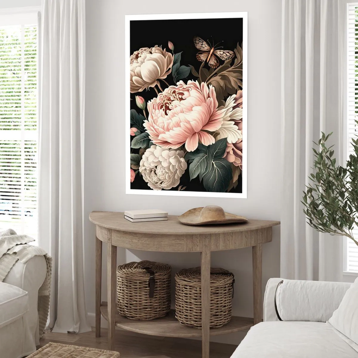 Affiche - Poster - De style baroque - 40x50 cm
