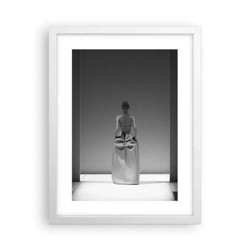 Affiche dans un cadre blanc - Poster - Simplicité raffinée - 30x40 cm