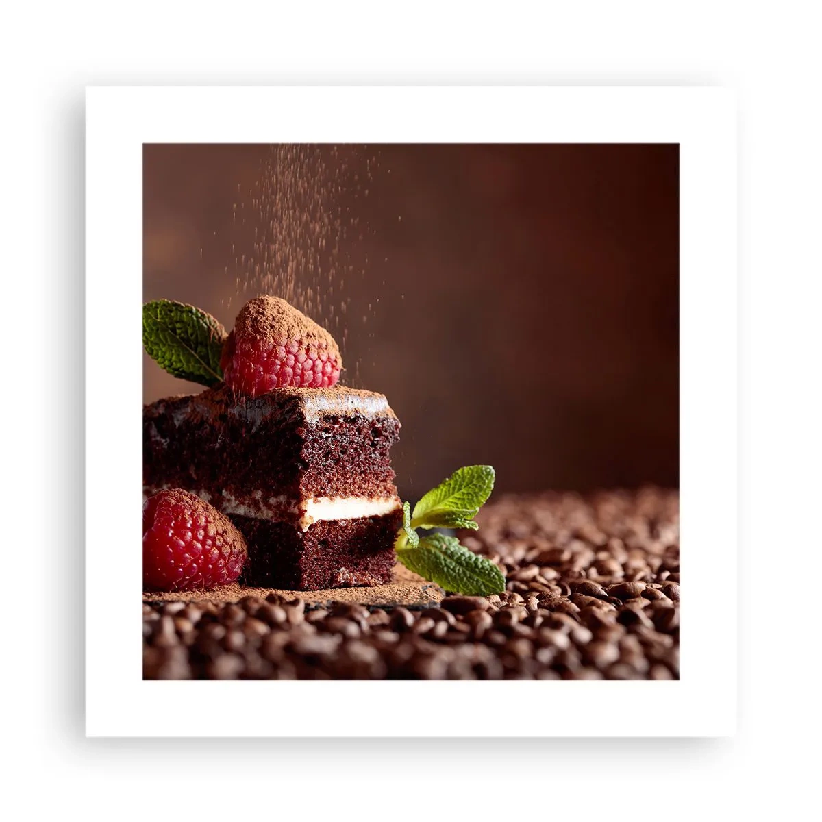 Affiche - Poster - La vie est douce - 40x40 cm