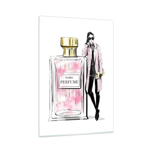 Impression sur verre - Image sur verre - La sensualité parisienne - 80x120 cm
