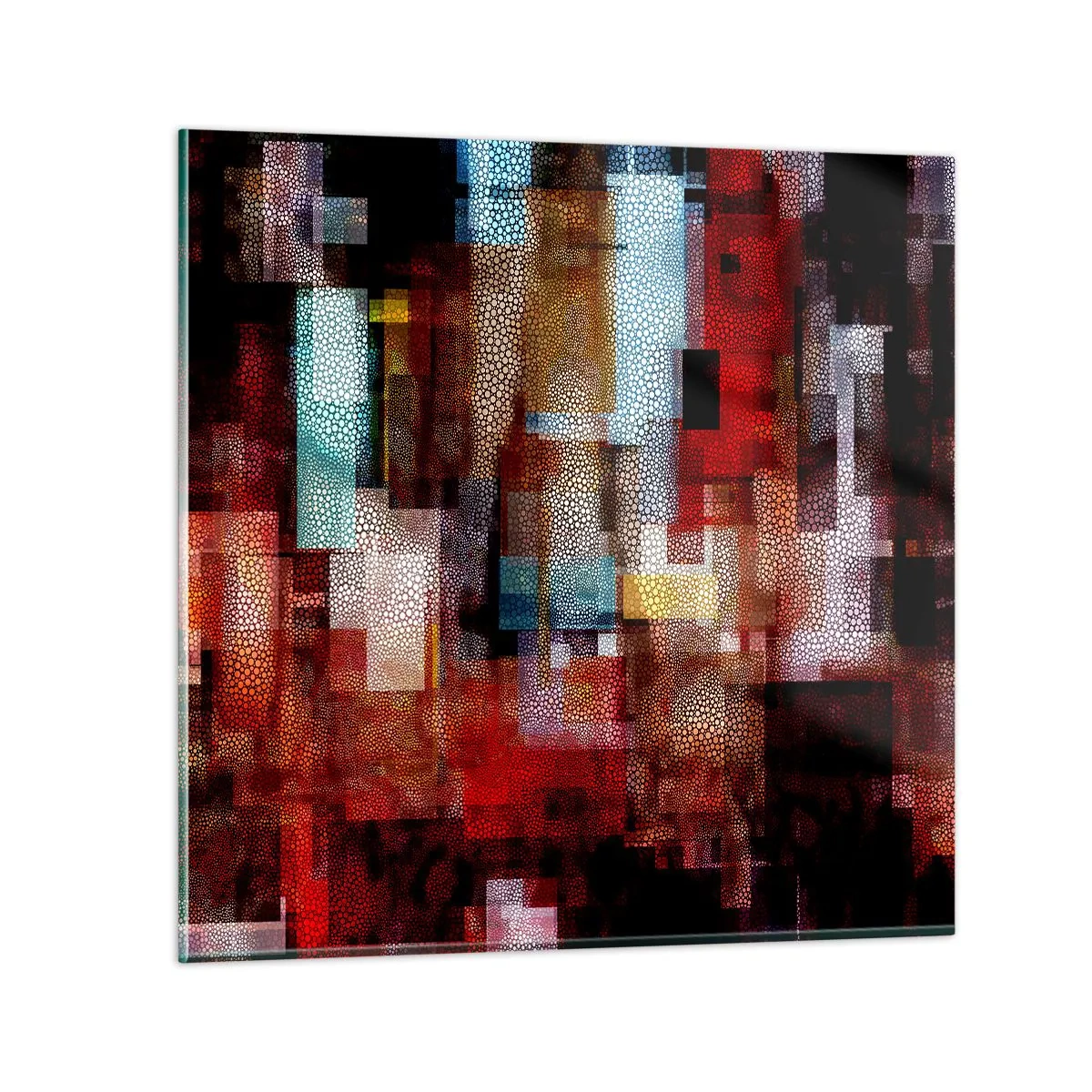 Impression sur verre - Image sur verre - Mélange de confusions - 40x40 cm