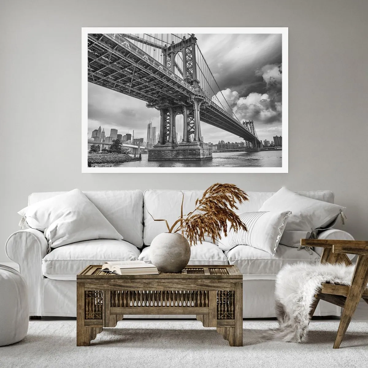 Affiche - Poster - Au coeur de la ville - 40x30 cm
