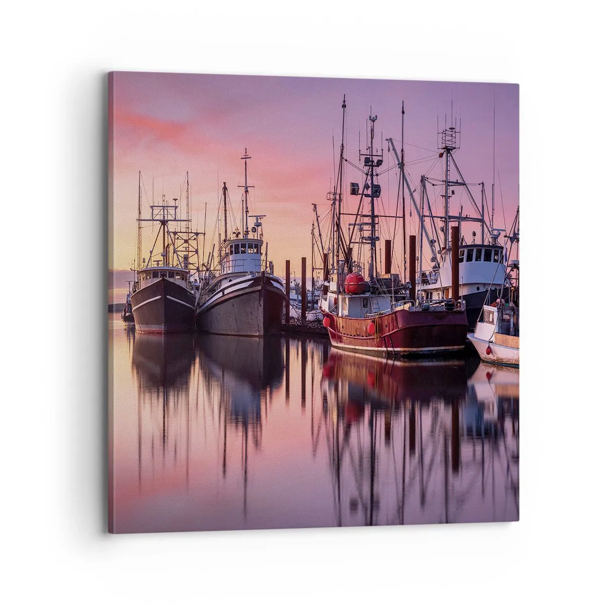 Impression sur toile - Image sur toile - Avant le jour suivant - 70x70 cm