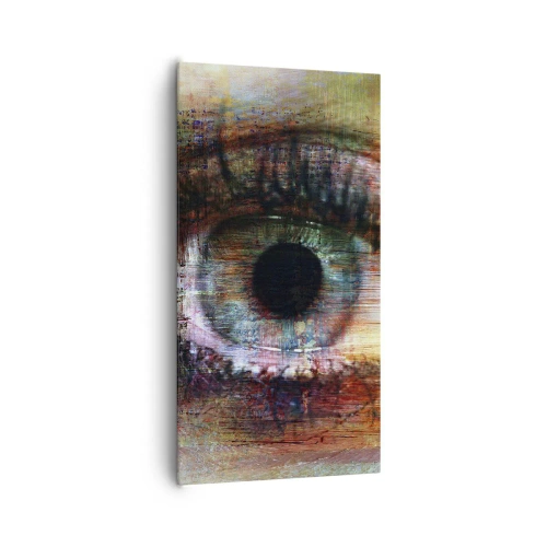 Impression sur toile - Image sur toile - Vous pouvez jeter un coup d'œil dans l'âme - 65x120 cm