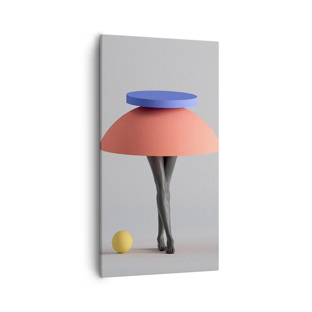 Impression sur toile - Image sur toile - Composition surréaliste - 55x100 cm