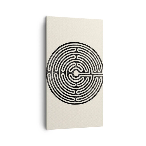 Impression sur toile - Image sur toile - Ordre mystérieux - 45x80 cm