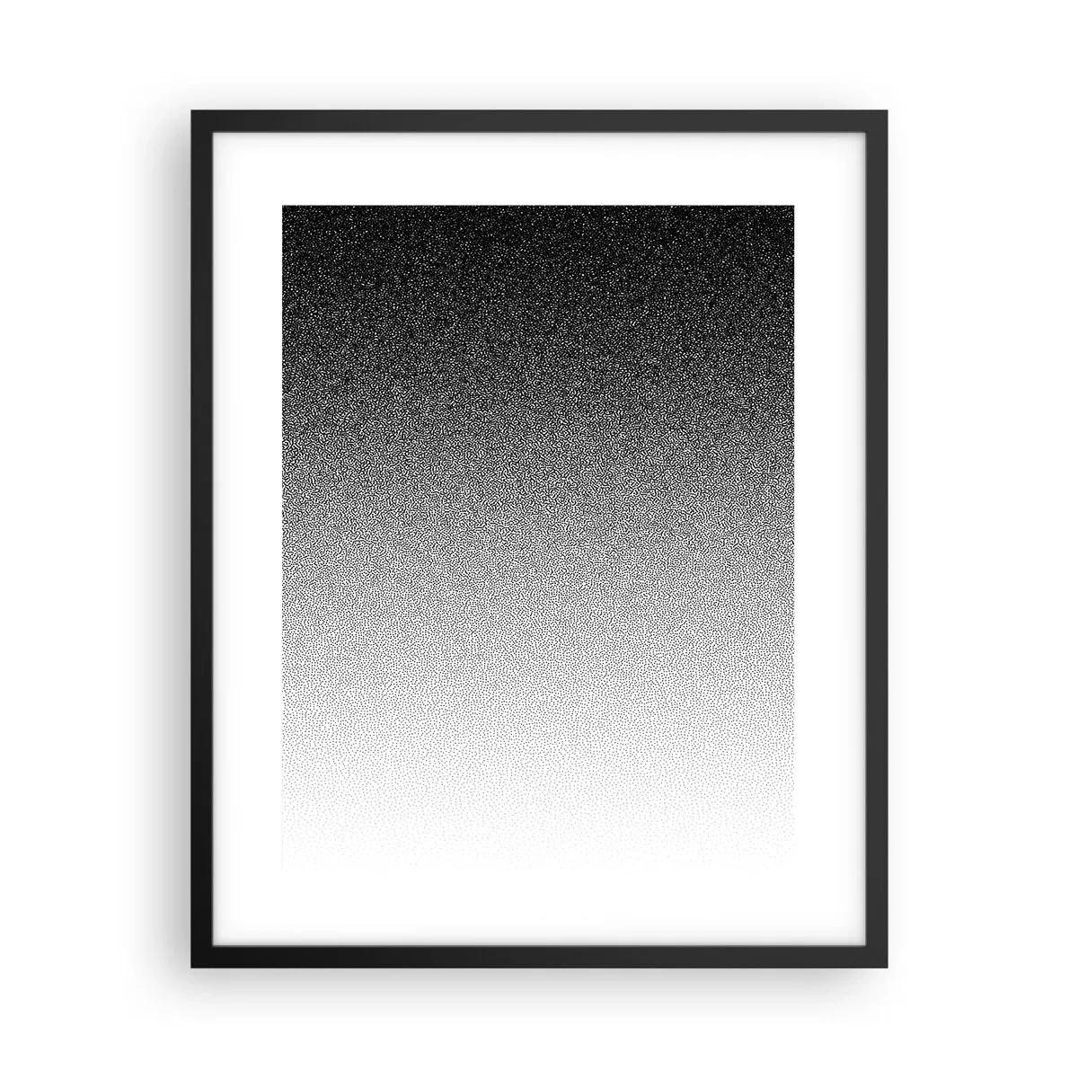 Affiche dans un cadre noir - Poster - Du coté de la lumière - 40x50 cm