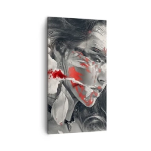 Impression sur toile - Image sur toile - Dans les fumées de l'absurde - 45x80 cm