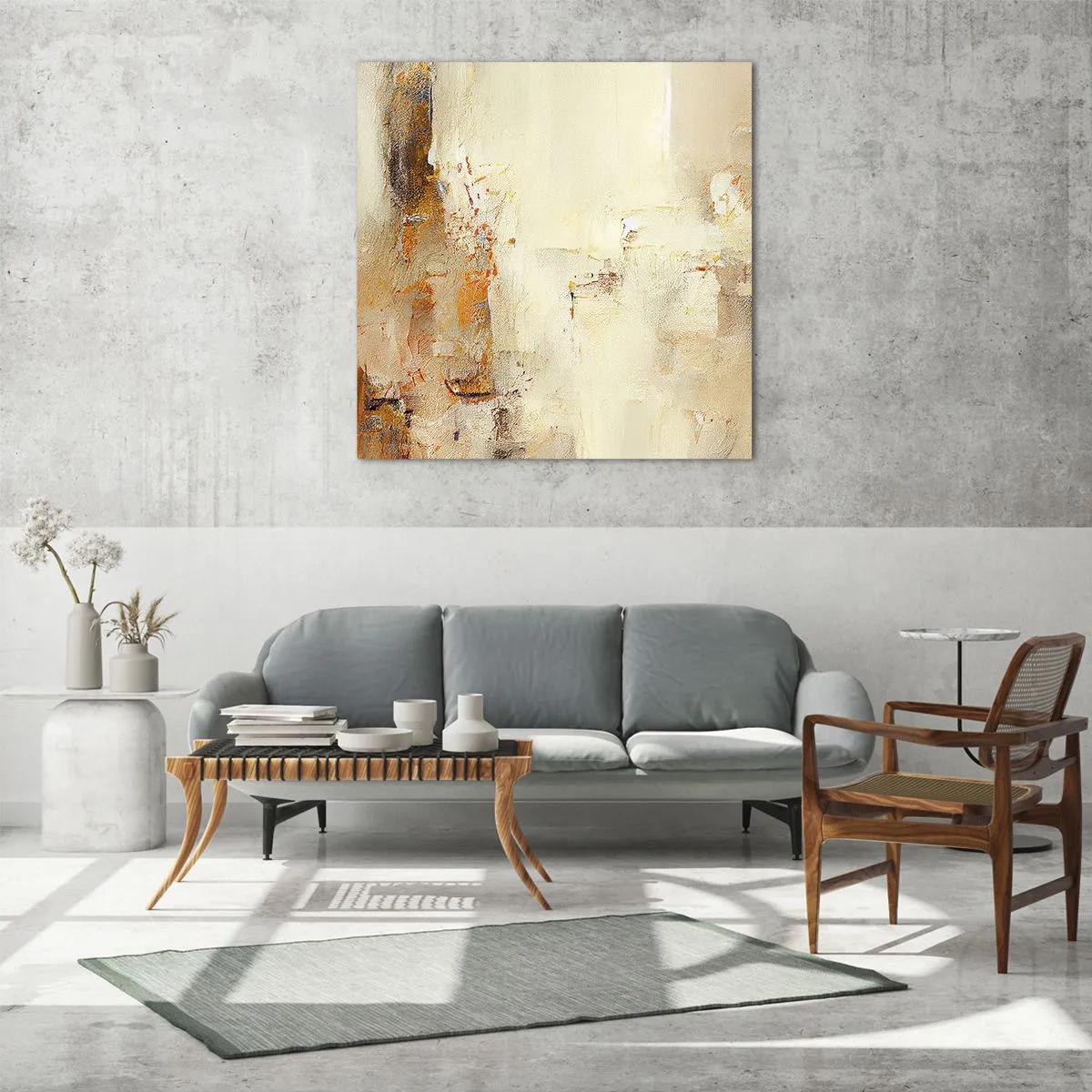 Impression sur verre - Image sur verre - Âme de l'ambre - 30x30 cm