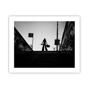 Affiche - Poster - Pèlerinage urbain - 50x40 cm