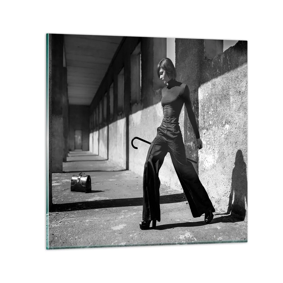 Impression sur verre - Image sur verre - Élégance urbaine - 70x70 cm