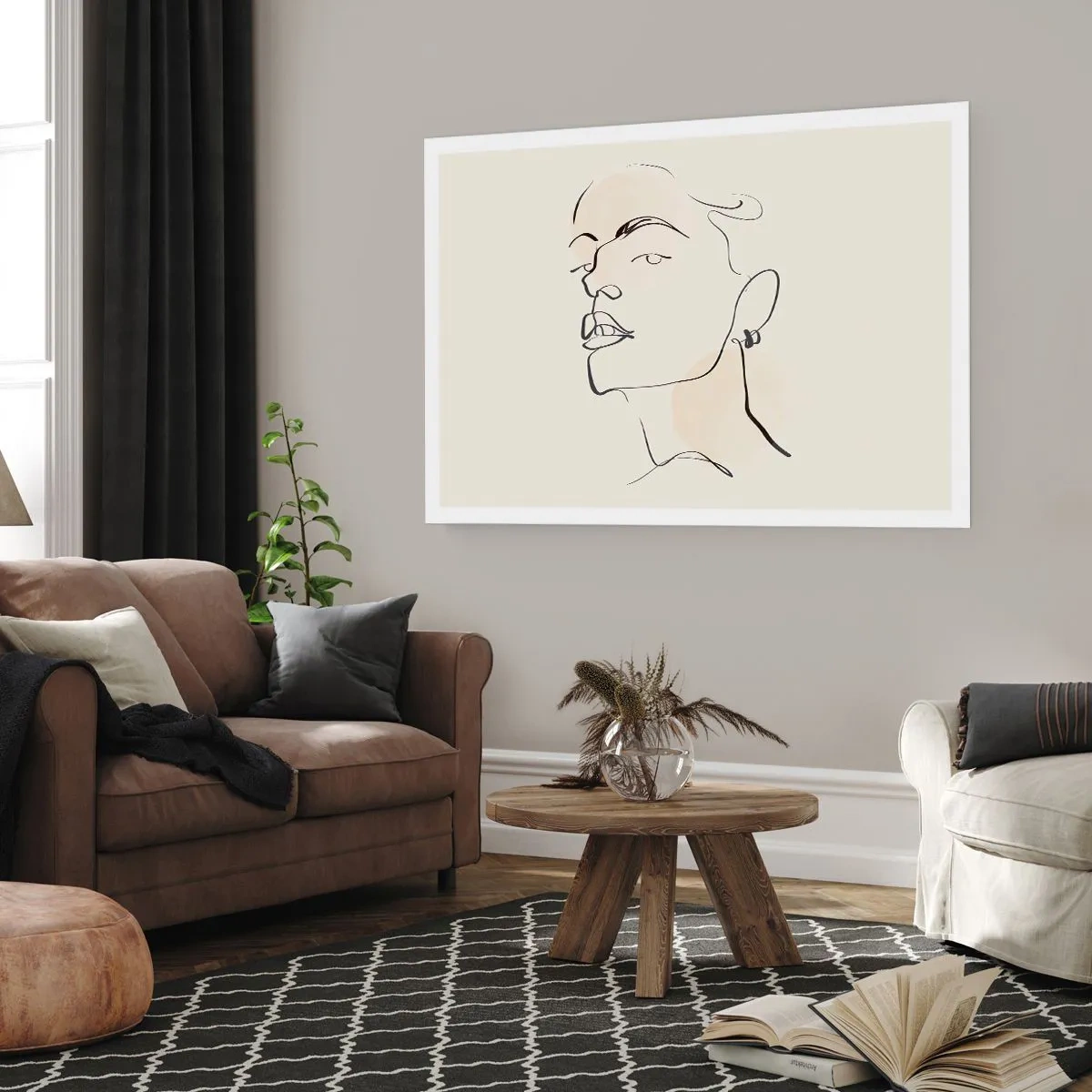 Affiche - Poster - Regard fier - 40x30 cm