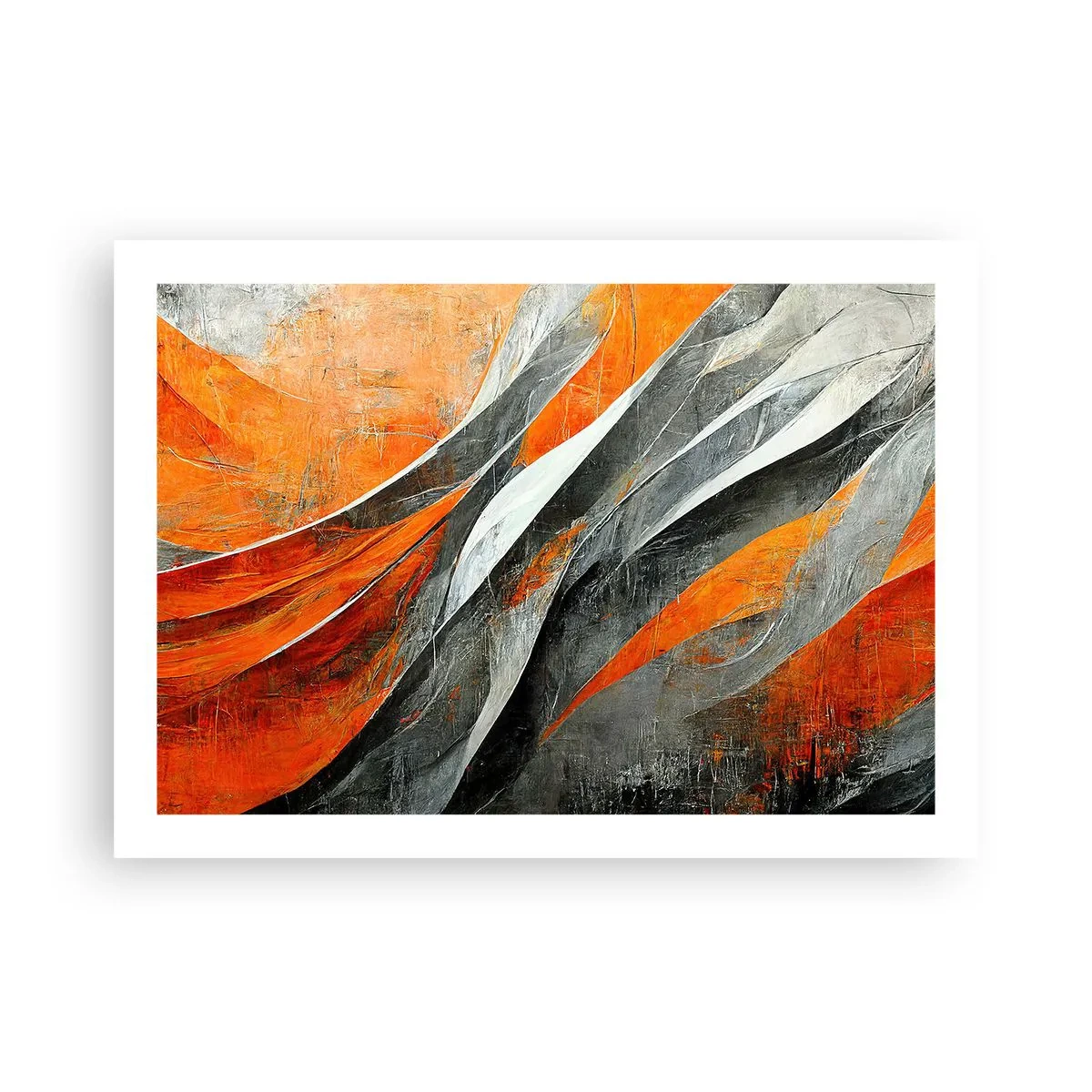 Affiche - Poster - Chaleur et froid - 70x50 cm