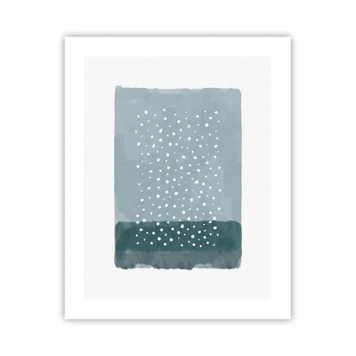 Affiche - Poster - Évolution de bleus - 40x50 cm