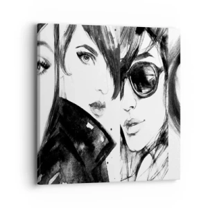 Impression sur toile - Image sur toile - La beauté multipliée - 40x40 cm