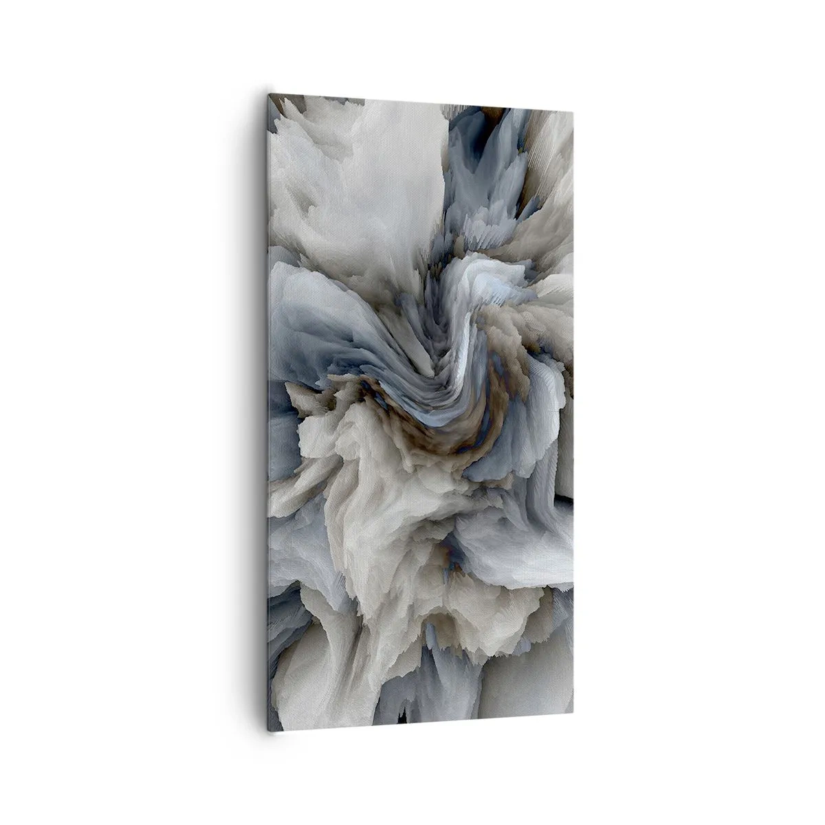 Impression sur toile - Image sur toile - Pierre et fleur - 65x120 cm