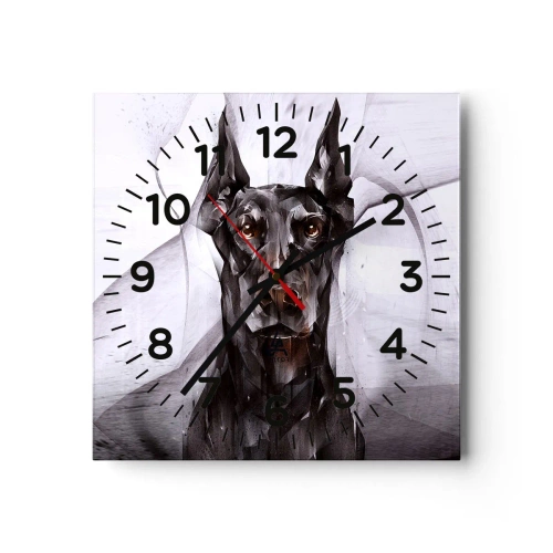 Horloge murale - Pendule murale - Né noble - 30x30 cm