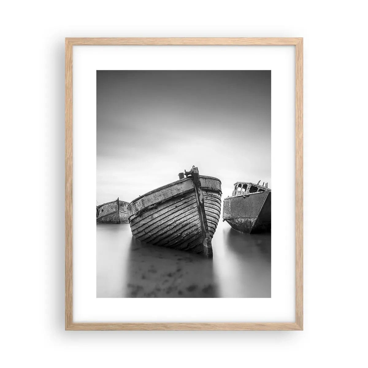 Affiche dans un chêne clair - Poster - Cùest déjà un souvenir... - 40x50 cm