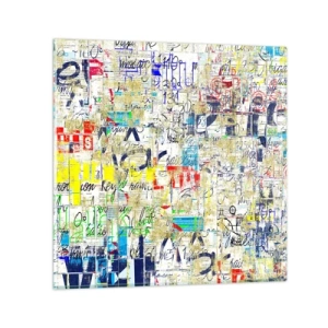 Impression sur verre - Image sur verre - Ca fait juste plaisir aux yeux - 70x70 cm