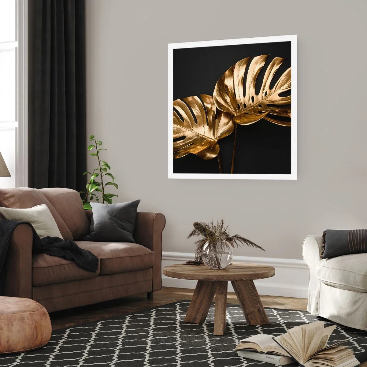 Affiche - Poster - Les trésors de la nature - 40x40 cm