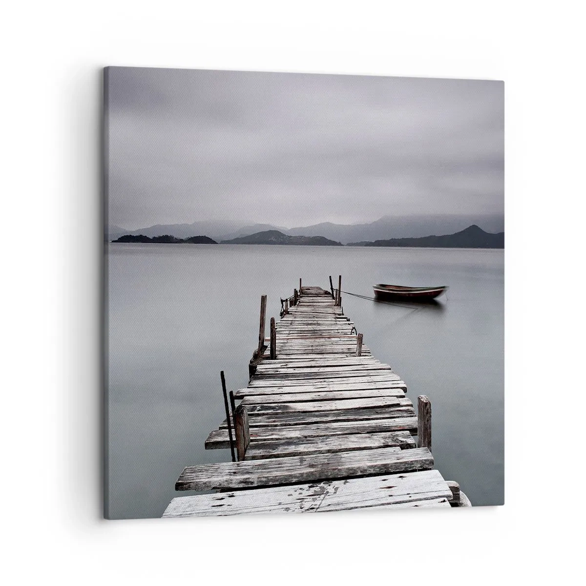 Impression sur toile - Image sur toile - Tu peux partir demain - 50x50 cm