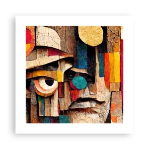 Affiche - Poster - Je te vois… - 40x40 cm