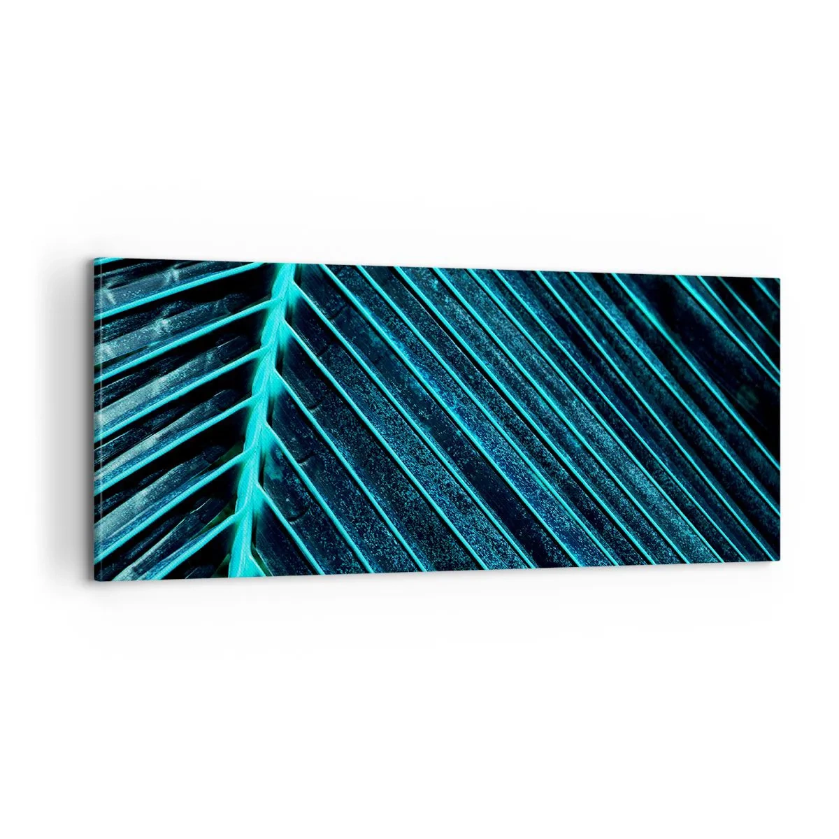 Impression sur toile - Image sur toile - Texture verte - 100x40 cm