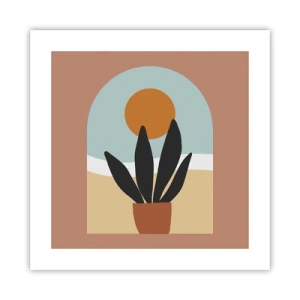 Affiche - Poster - Petits bonheurs - 40x40 cm