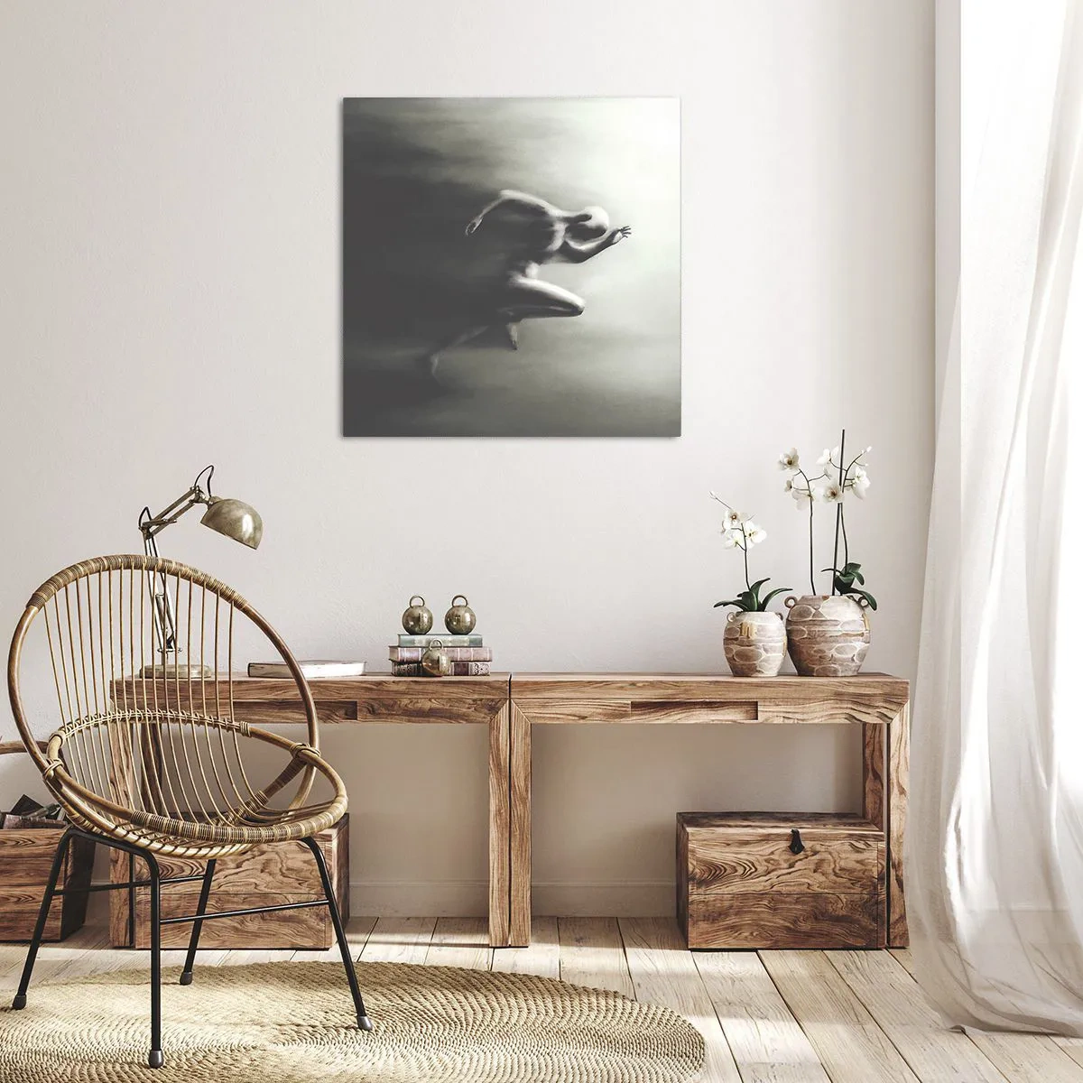 Impression sur toile - Image sur toile - Inarrêtable - 30x30 cm