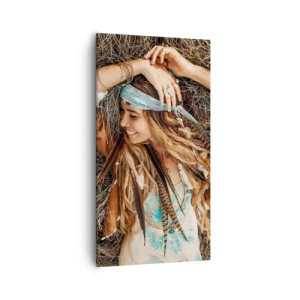 Impression sur toile - Image sur toile - En route vers les années d'amour - 55x100 cm