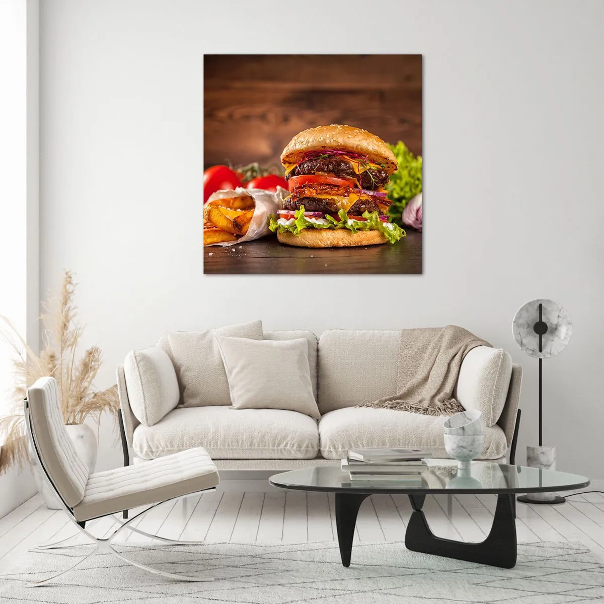 Impression sur verre - Image sur verre - Le fruit défendu - 30x30 cm