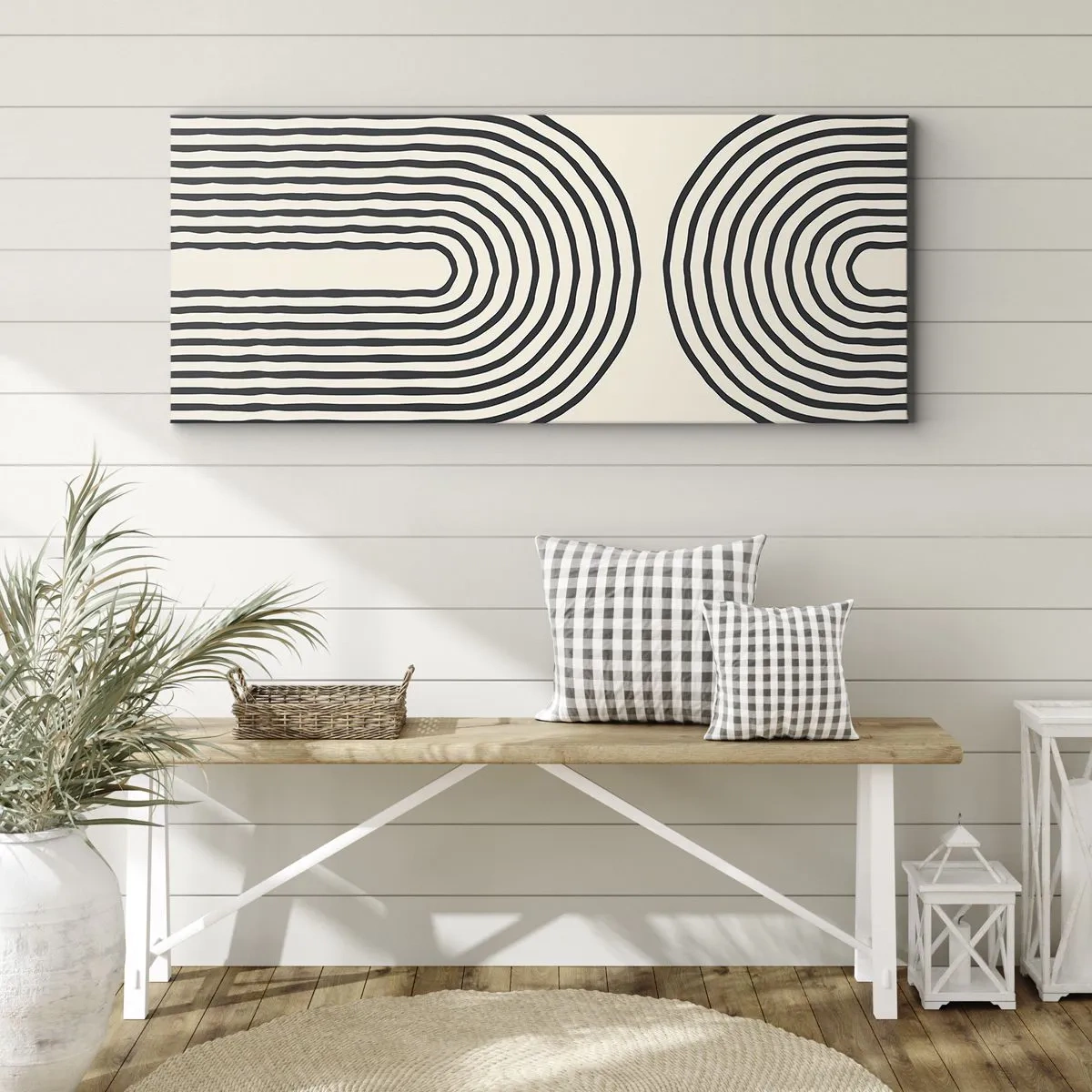 Impression sur toile - Image sur toile - Dans un instant... - 90x30 cm