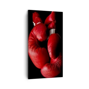 Impression sur toile - Image sur toile - Les émotions du combat sont derrière nous - 45x80 cm