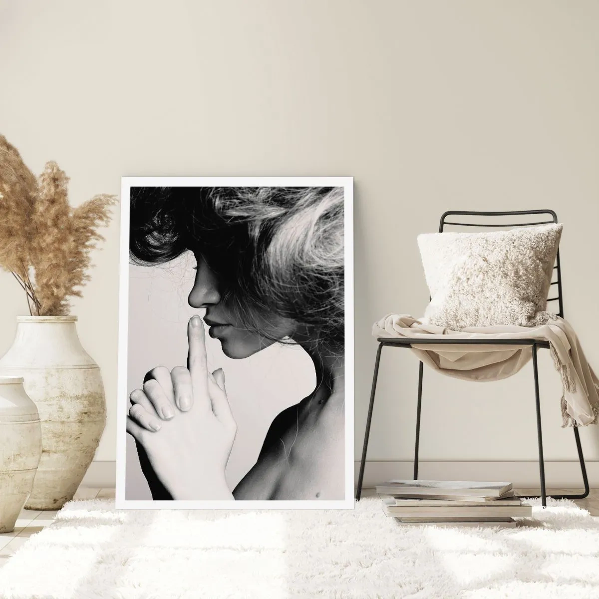 Affiche - Poster - A l'écoute d'elle-même - 70x100 cm